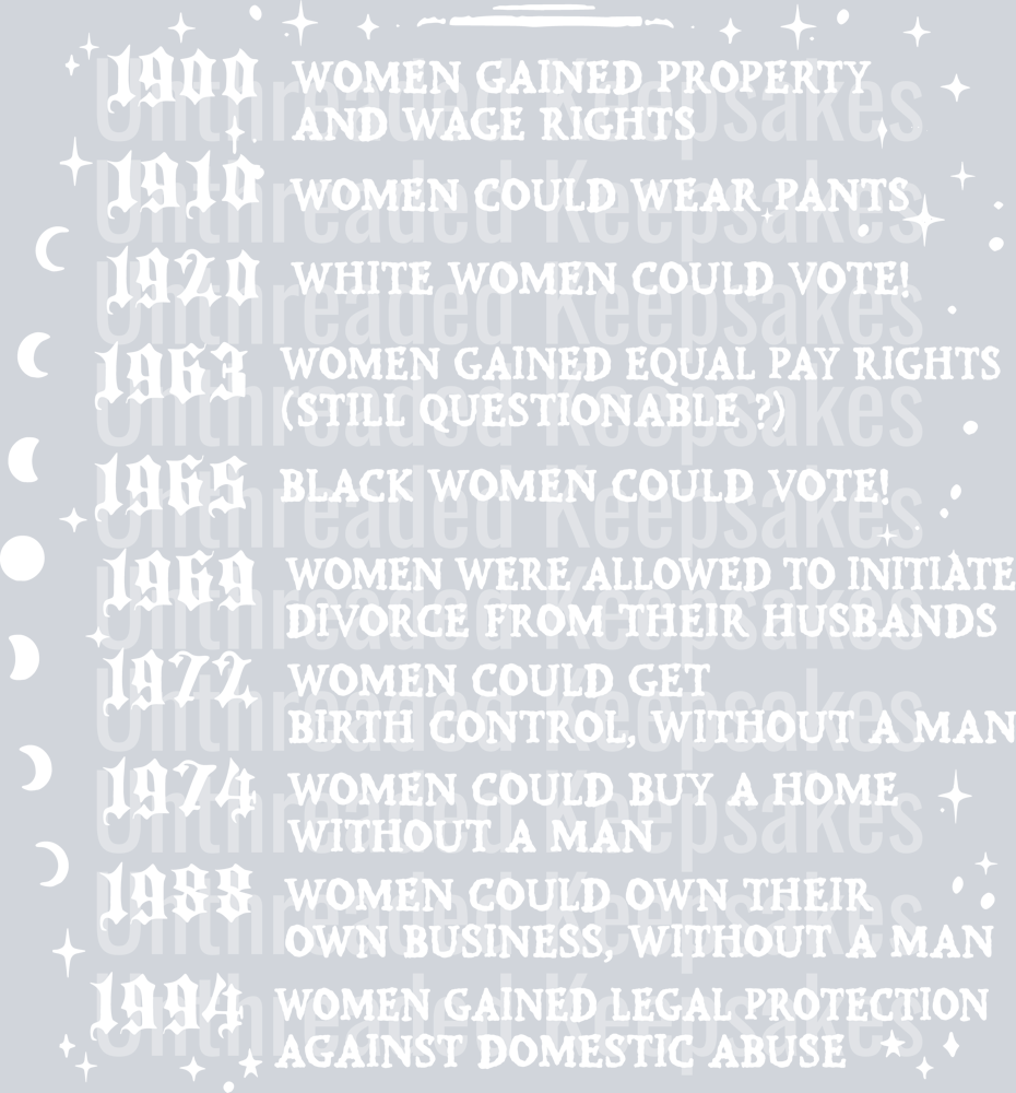 WomenRights2-DTF Transfer