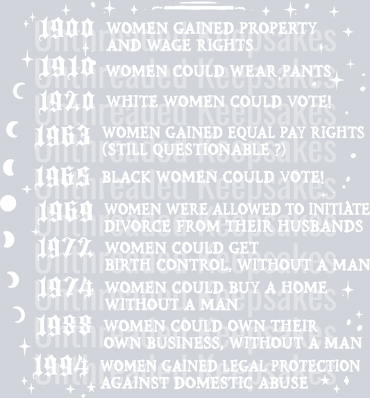 WomenRights2-DTF Transfer