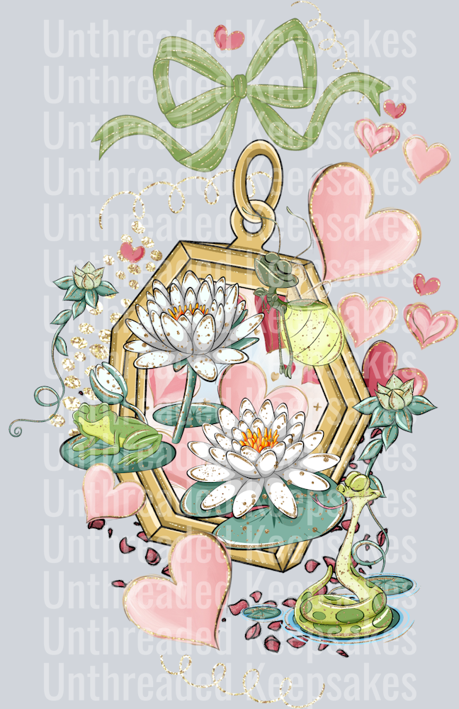 Love Locket Tina Sleeve  DTF Transfer