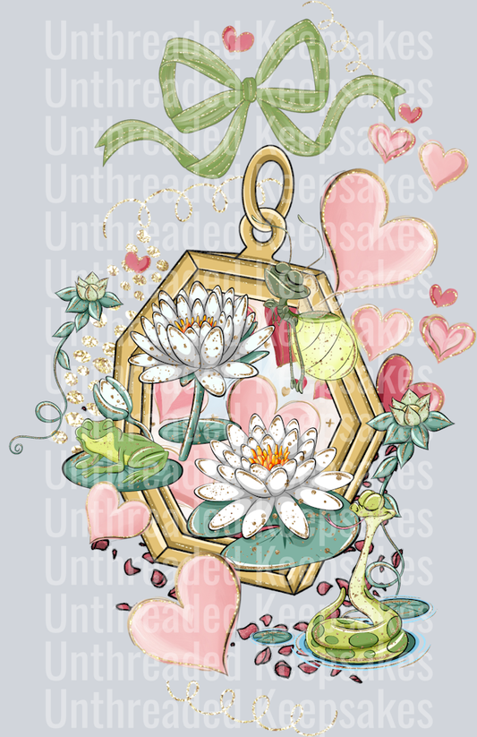 Love Locket Tina Sleeve  DTF Transfer