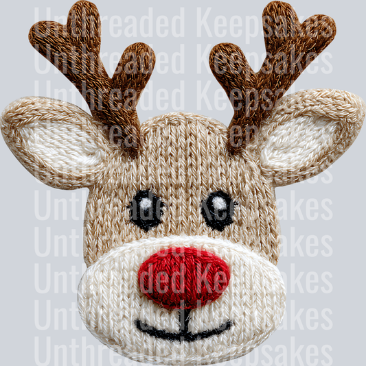 Reindeer DTF Transfer 1