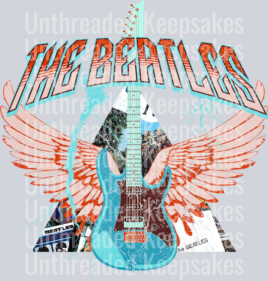 Beatles DTF TRansfer