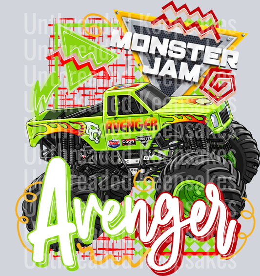 Retro Avenger DTF Transfer