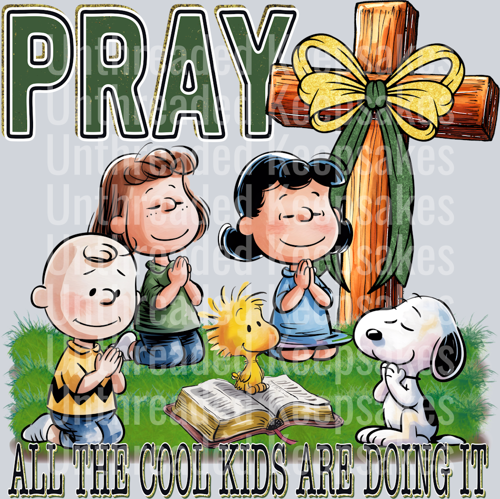Pray DTF Transfer