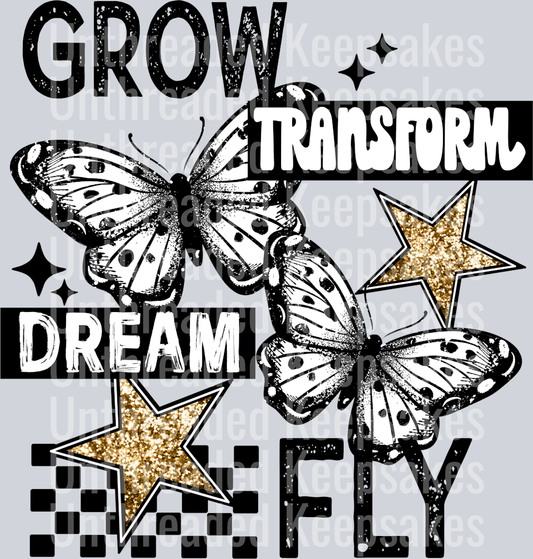 Grow_Transform_Dream Minnie Mickey Valentines DTF Transfer
