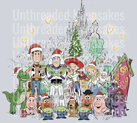 toystoryxmas  DTF Transfer