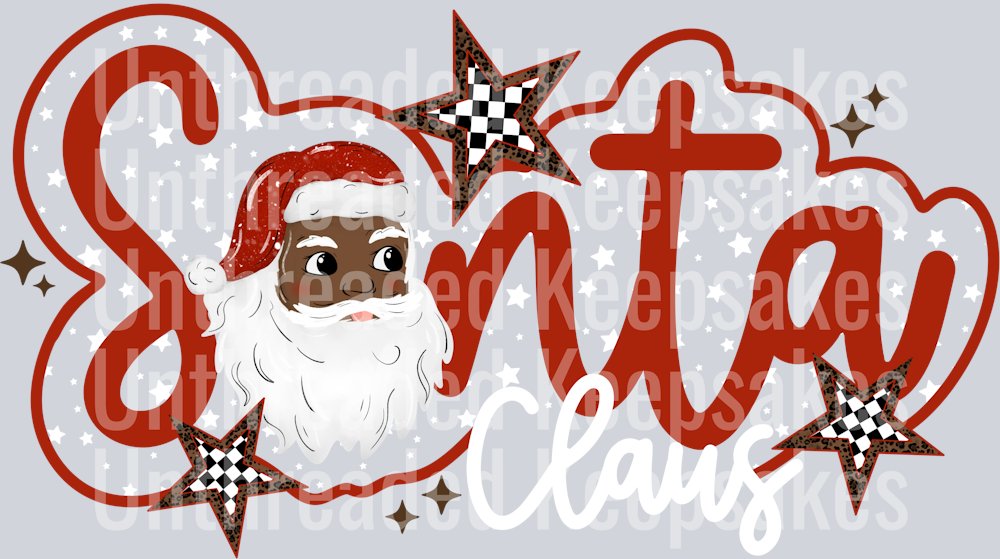 Santa_Claus_Darker_Skin_Tone 2DTF Transfer
