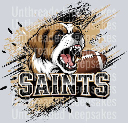Saints DTF Transfer