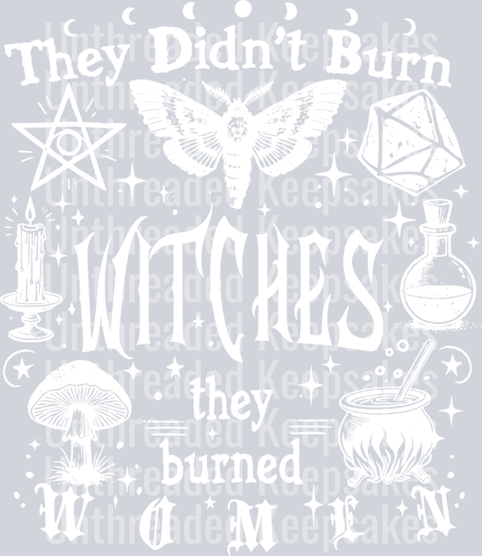 BurnWitches2-DTF Transfer