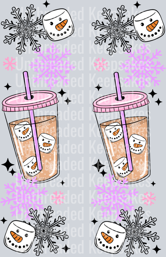 Freezing_season_Iced_Coffee_SleeveDTF TRANSFER