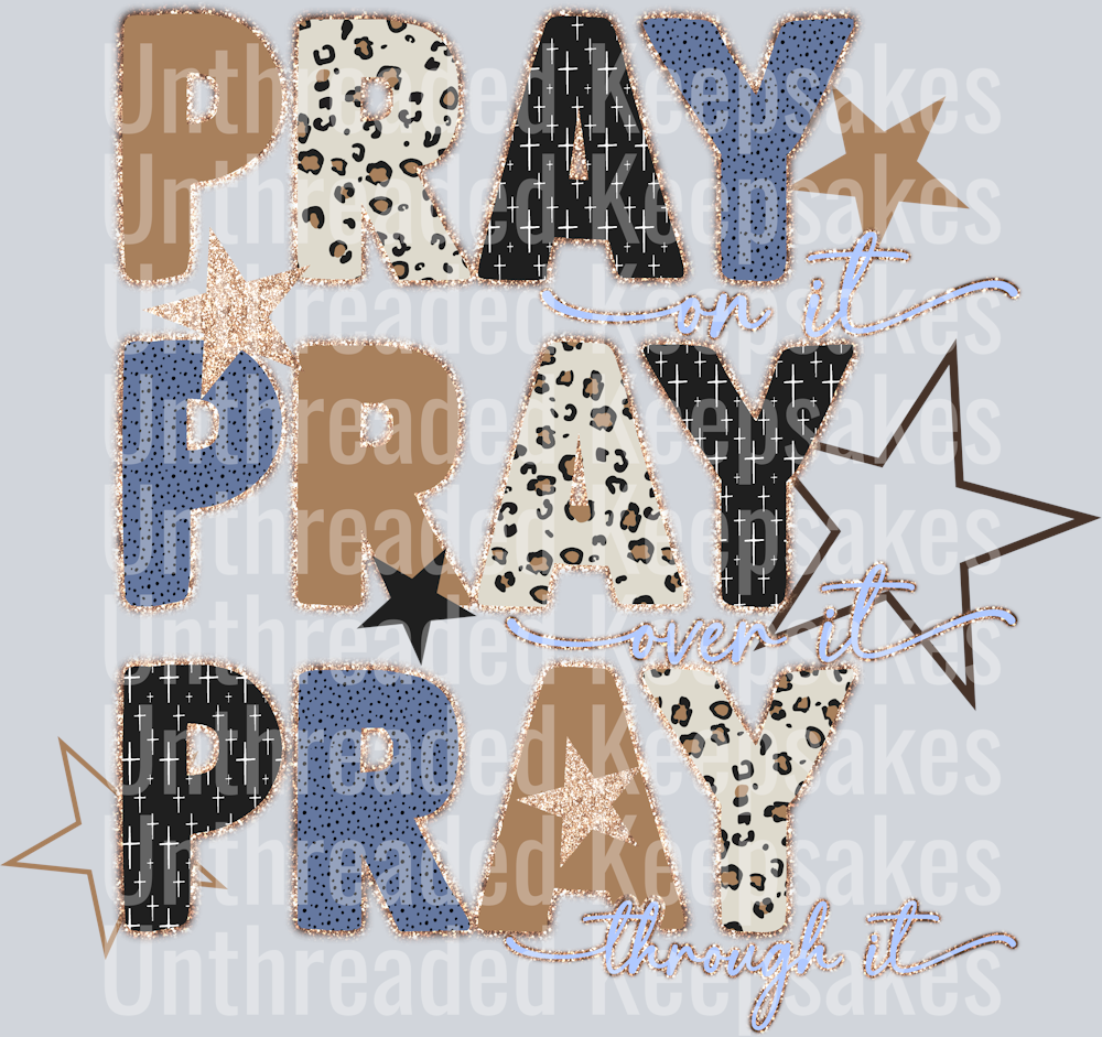 Pray  DTF Transfer