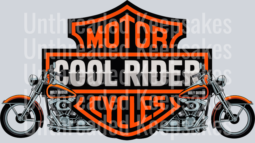 Cool Rider DTF Transfer
