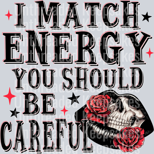 I Match Energy DTF Transfer
