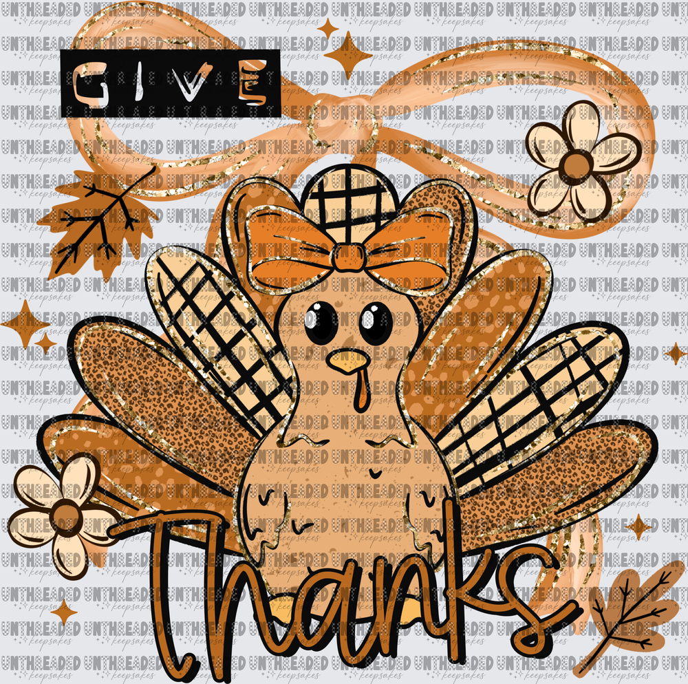 Give thanks turkey