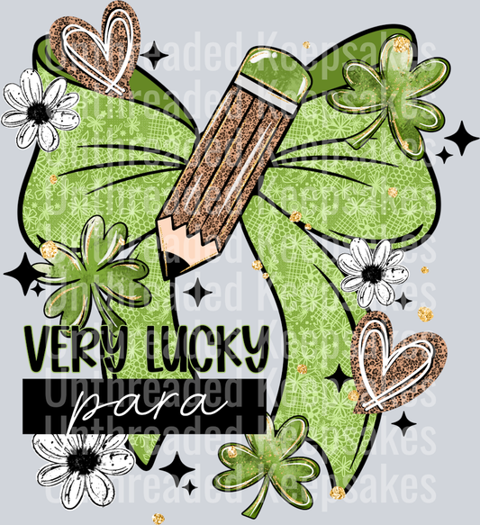 Very_Lucky_Para_ DTF Transfer