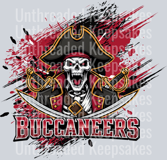 Buccaneers DTF Transfer