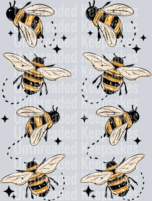 Bee_Sleeves  DTF Transfer