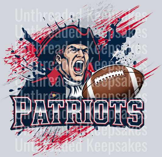 Patriots DTF Transfer