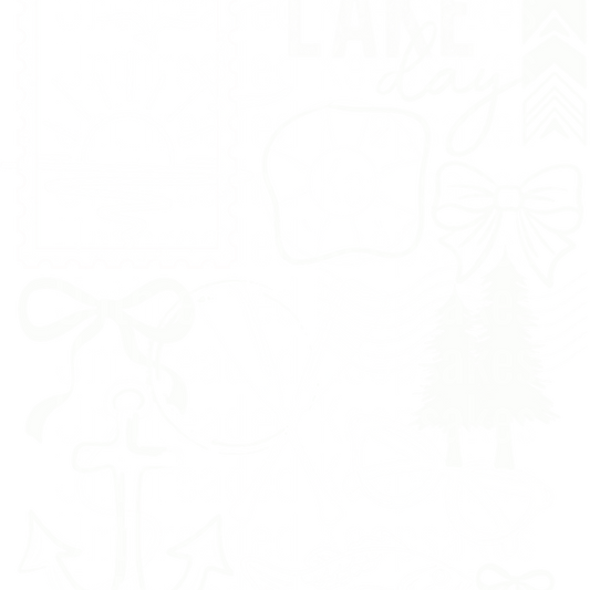 Lake_Day_Single_Color_White_With_Bows