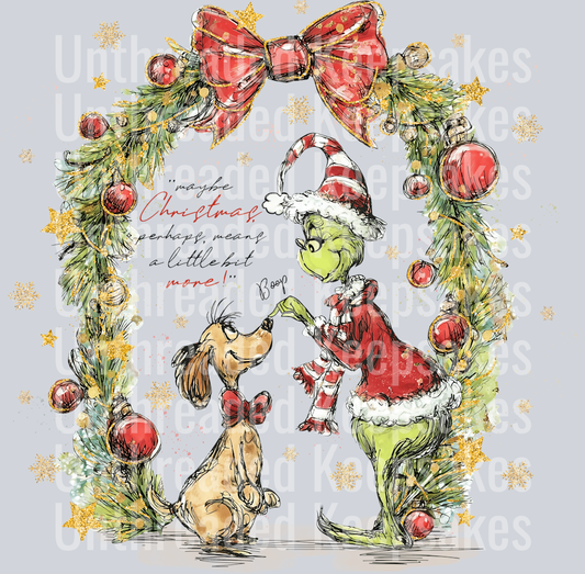 grinch Max Dtf Transfer