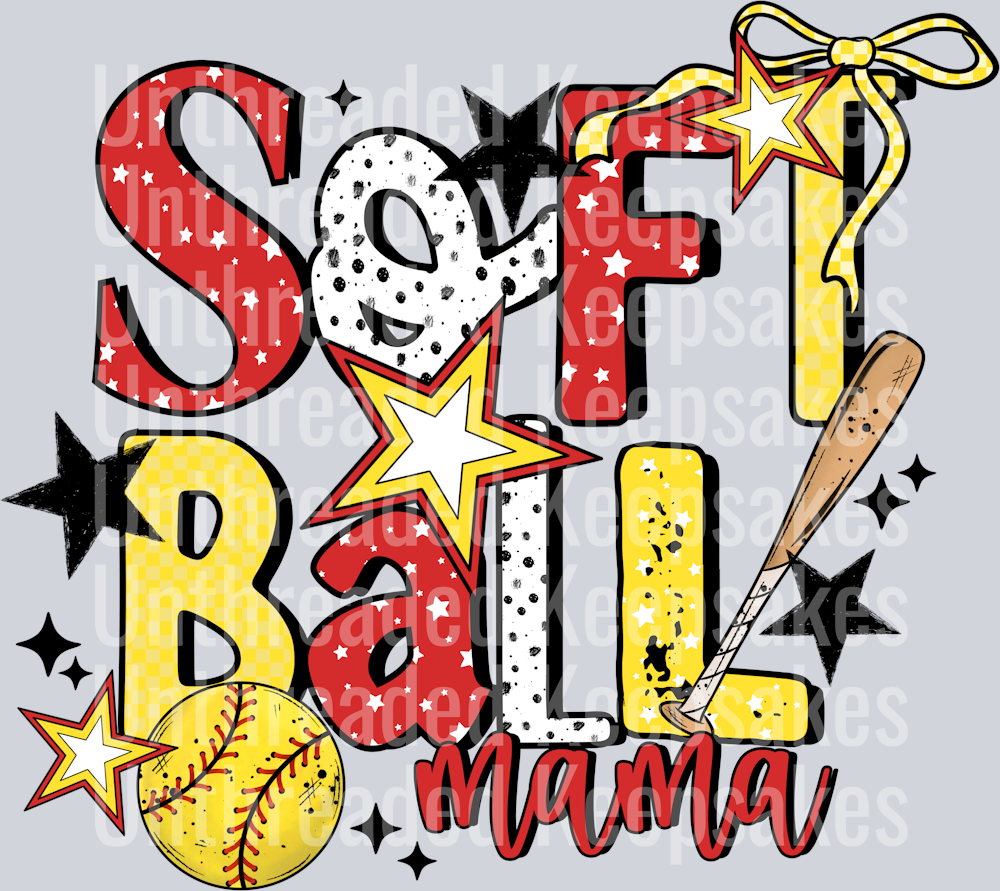 Softball_Mama DTF Transfer