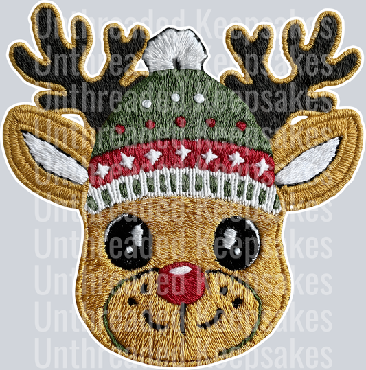 Reindeer DTF Transfer 4