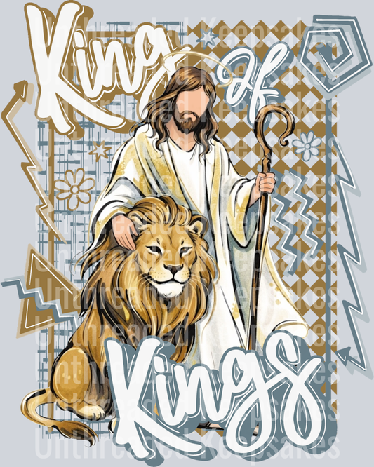 Kings Jesus's DTF Transfer