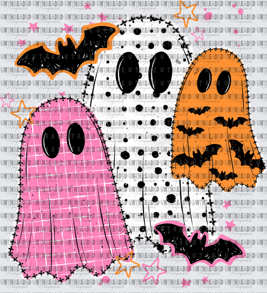 Pink_&_Orange_Ghosties 2