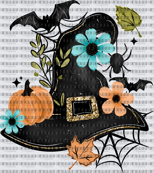 Floral_Witch_Hat_Black