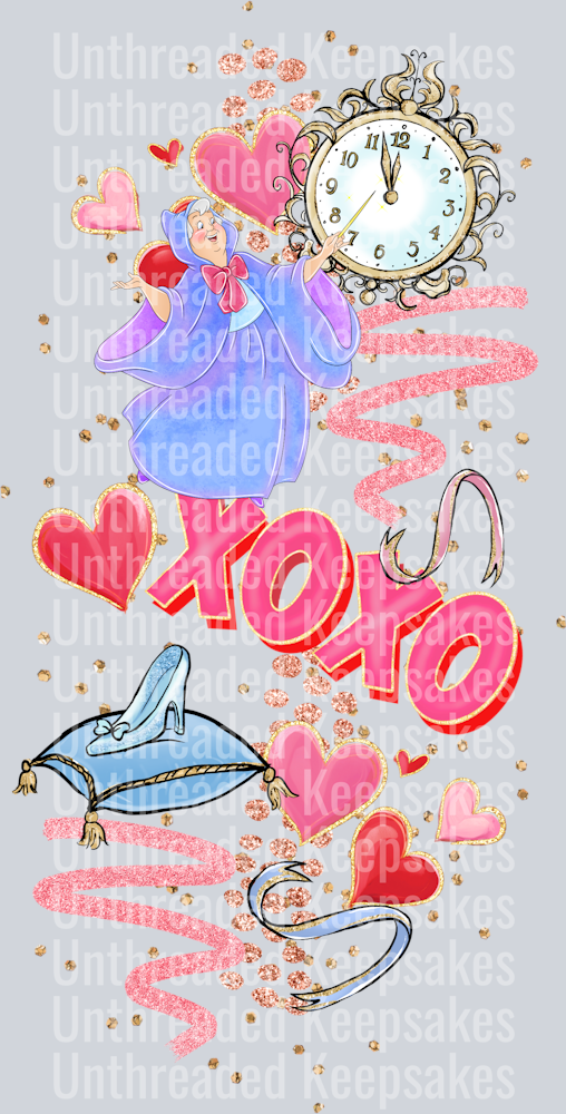 Cinderella Sleeve DTF Transfer
