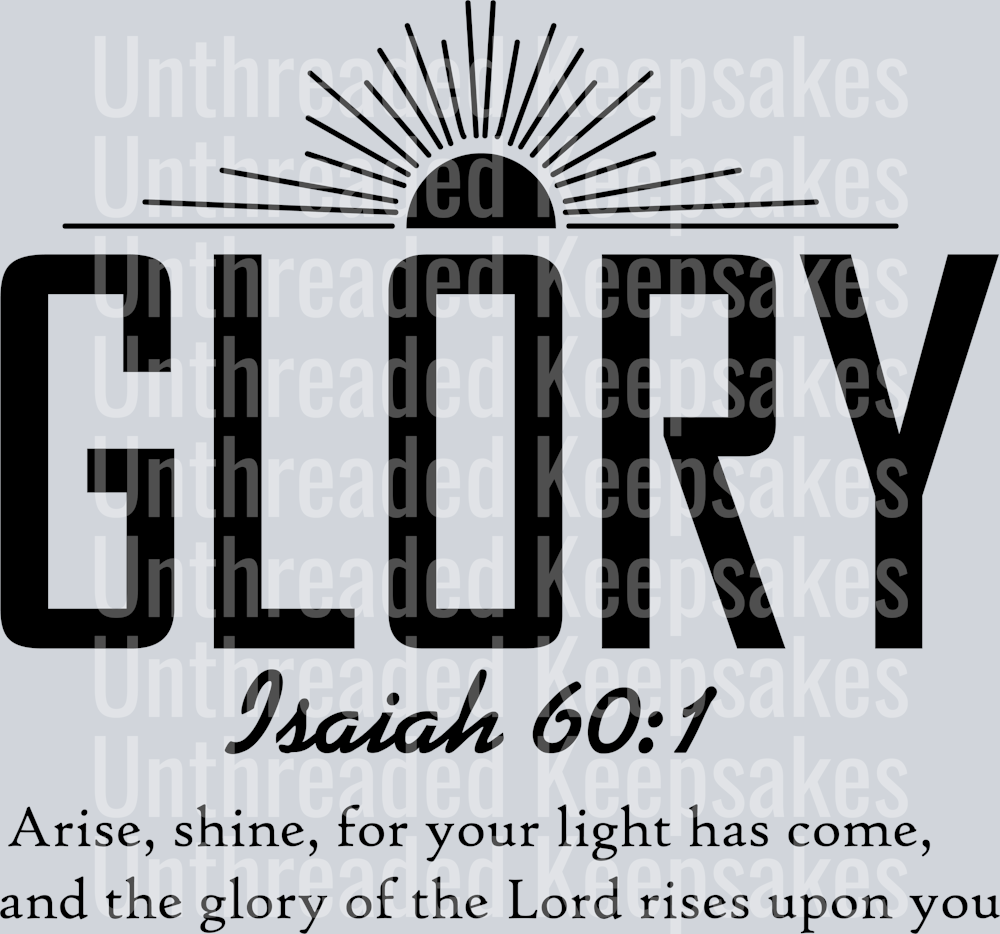 glory- DTF Transfer