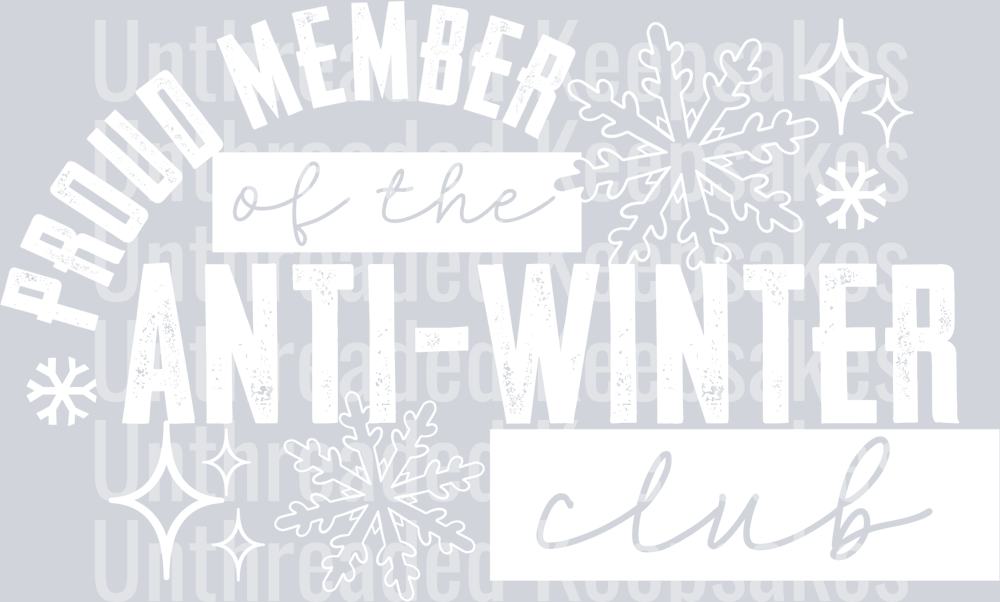 Anti_Winter_Club_WhiteDTF Transfer