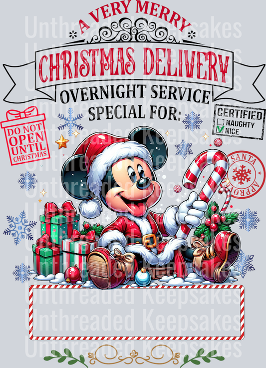 MIckey Tote Bag DTF Transfer