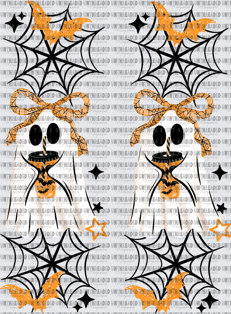Bat Coffee Ghostie Black Sleeves