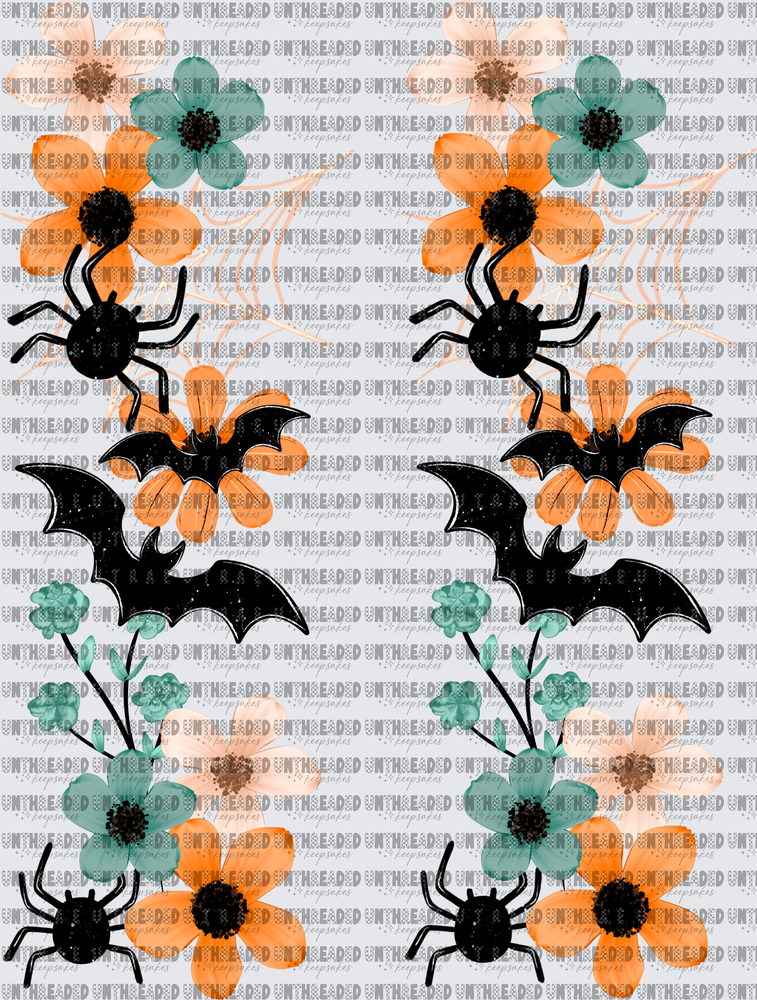 Bat_Spider_Floral_Sleeve