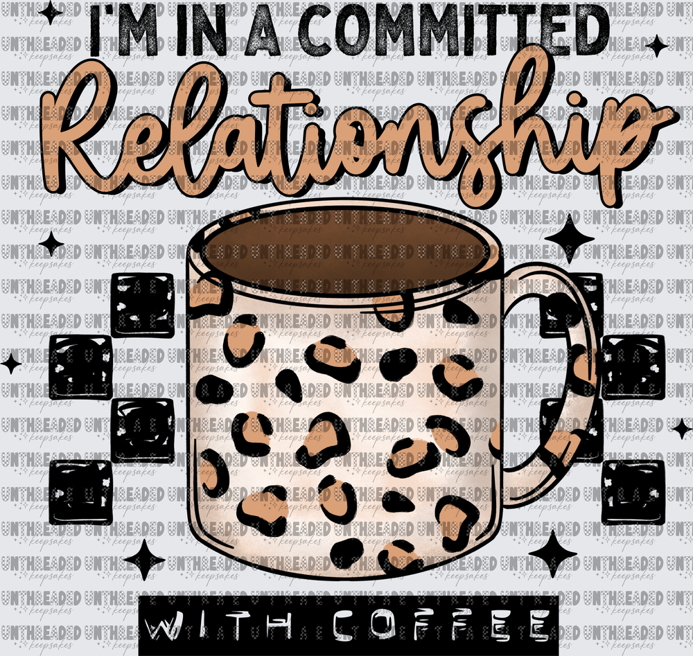Committed relationship coffee black