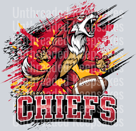 Chiefs DTF Transfer