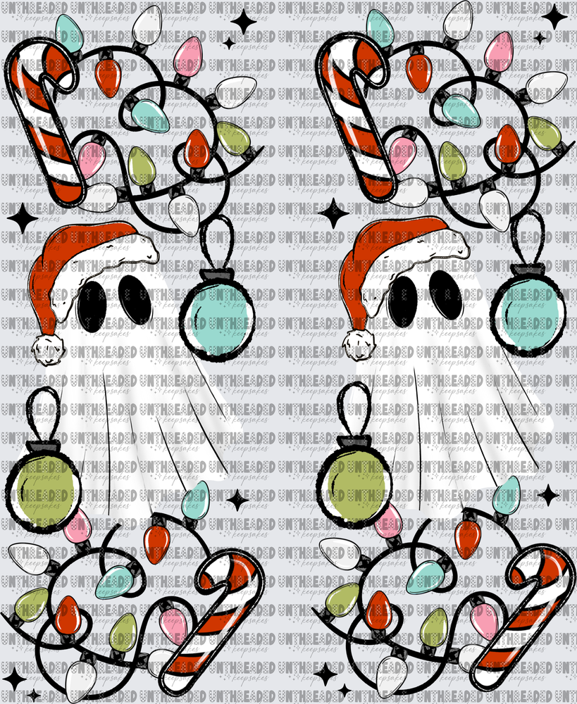 christmas ghostie sleeves