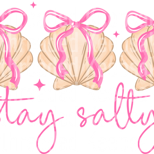 Stay salty shells and bows