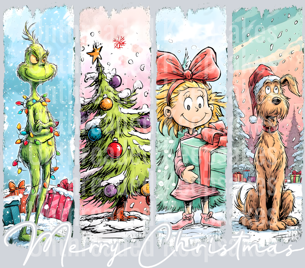 Merry Christmas DTF Transfer