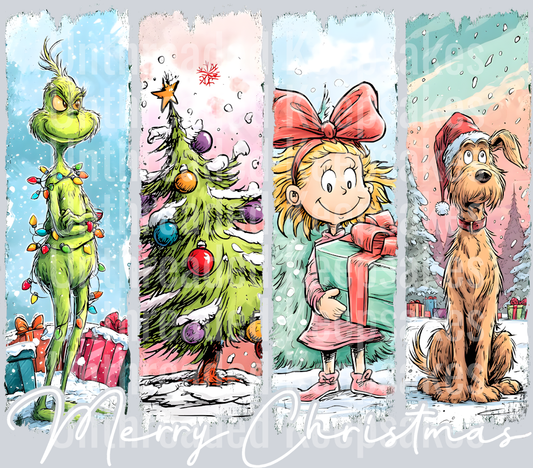 Merry Christmas DTF Transfer