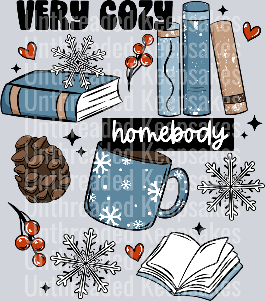 Very_Cozy_HomebodyDTF Transfer