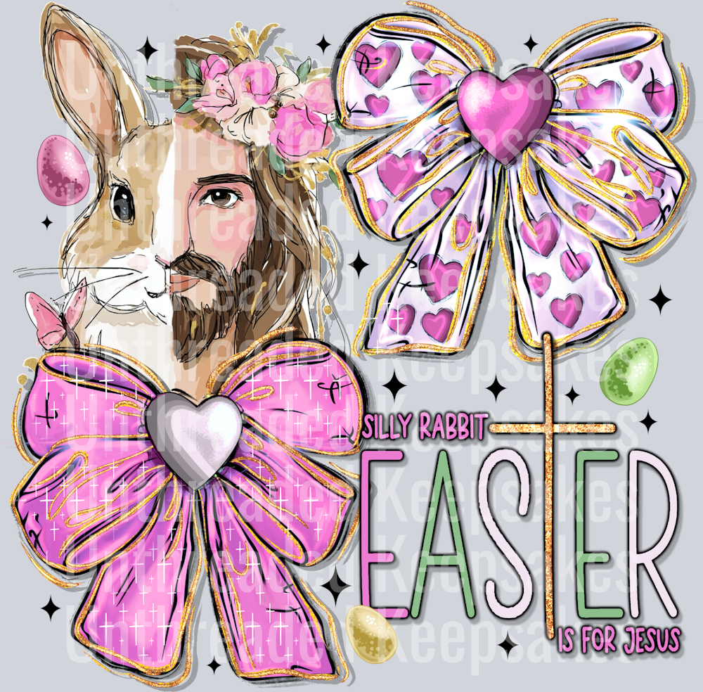 Silly rabbit DTF Transfer