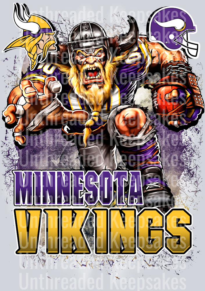 Vikings DTF Transfer