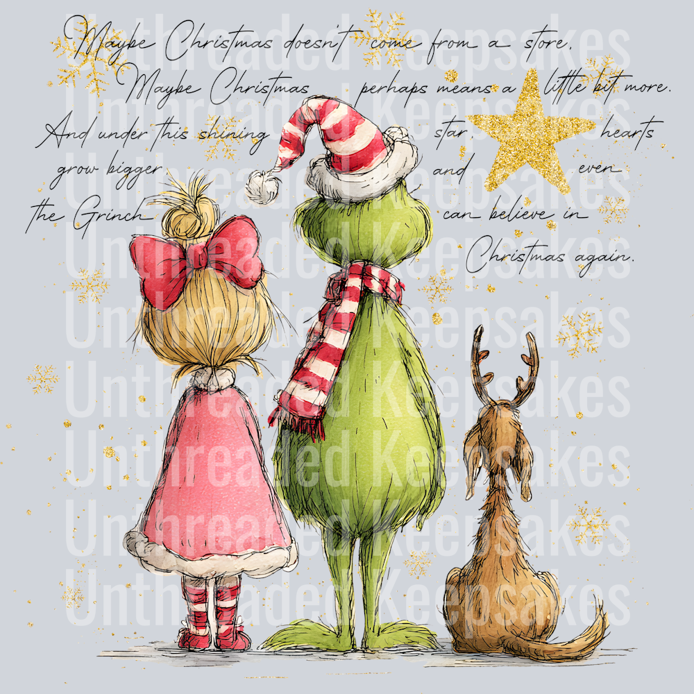 Christmas magic  DTF Transfer