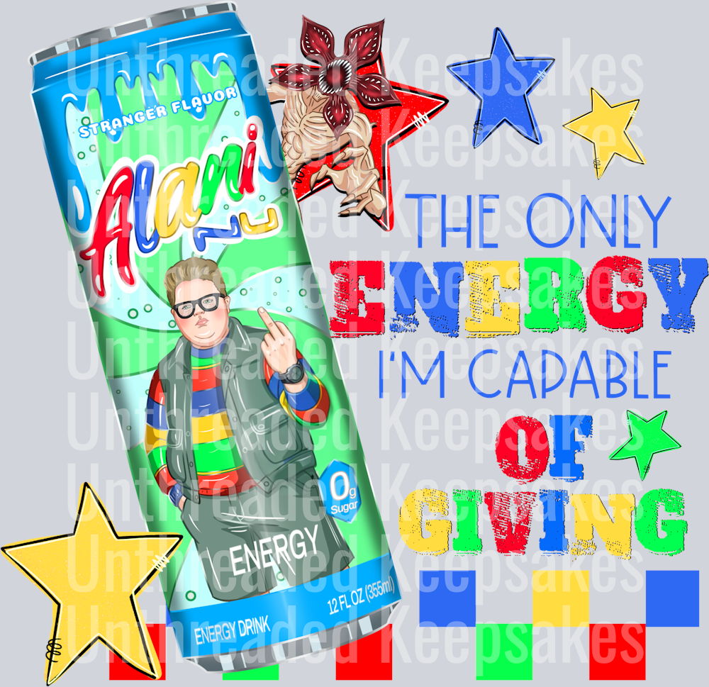 The Only Energy IΓÇÖm Capable Of Giving DTF Transfer