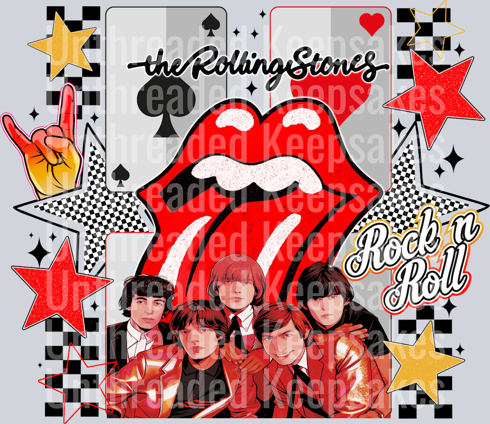 Rolling_Stones DTF TRansfer