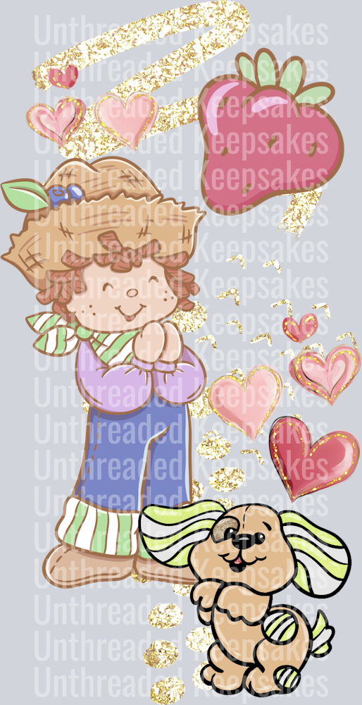 Strawberry Shortcake DTF Transfer