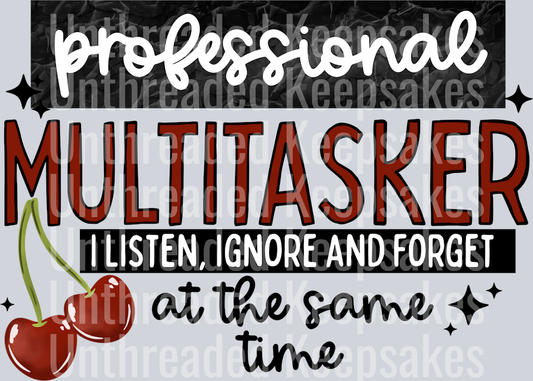 Professional_Multitasker_Black DTF Transfer