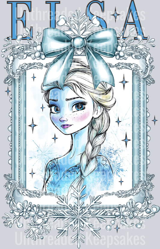 Elsa 2 DTF Transfer